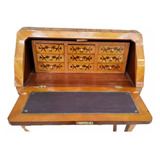 Escrivaninha Xerife Clássica Com Marchetaria 110x90x45