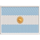 Escudo Bordado Bandeira Argentina Motocross P Colete Ban57