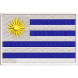Escudo Bordado Bandeira Uruguai Motociclista P jaqueta Ban98