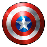 Escudo Capitão América Cosplay Vingadores Alumínio