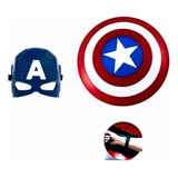 Escudo Capitão America Mascara Brinquedo Infantil Avengers