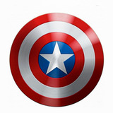 Escudo Do Capitão América 30cm Alumínio Com Alça Marvel