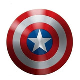 Escudo Do Capitão América Em Metal Premium Com Alça 60cm