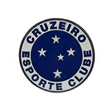 Escudo Do Cruzeiro Em Metal Futpin Oficial 10cm X 8cm