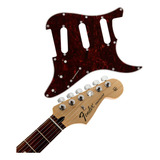 Escudo Guitarra Strato Sss Tortoise C 3 Camadas Dolphin