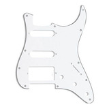Escudo Guitarra Stratocaster Hss Branco
