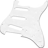 Escudo Guitarra Stratocaster Sss 3 Camadas Perolado