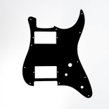 Escudo Para Guitarra 62 Jpn Strat Hh Preto Spirit 231 bk