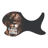 Escudo Para Violão Folk Boca Oval Leão De Judá