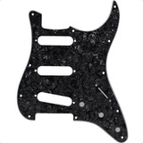 Escudo Perolado Para Guitarra Stratocaster Sss 3 Camadas