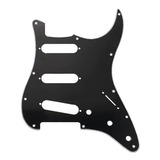 Escudo Sss 3 Camadas Para Guitarra Stratocaster Preto