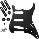 Escudo Sss Guitarra Stratocaster 3 Camadas Capas Captadores