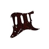 Escudo Tortoise Com 3 Camadas Com Aberturas SSS Para Guitarra Stratocaster DOLPHIN 1727