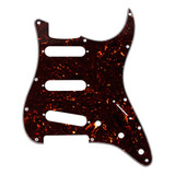 Escudo Tortoise Guitarra Strato 11 Furos 4 Camadas Celuloide