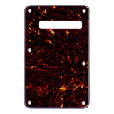 Escudo Traseiro Backplate Guitarra Strato Tortoise Celuloide