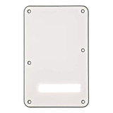 Escudo Tremolo Traseiro Guitarra Branco Tcs Wbw Strato