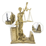 Escultua Decorativa Estátua Dama Justiça Enfeite