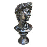 Escultura Busto Grego David Michelangelo Cor