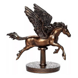 Escultura Cavalo Alado Pegasus Em Resina