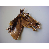 Escultura Cavalo De Bronze Maciço Uso