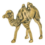 Escultura De Camelo Em Latão Em