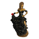 Escultura Imagem Pombagira Sete Saias Vestido