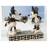 Escultura Jim Shore Mickey And Minnie