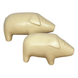 Escultura Porco Em Ceramica Mart 13760