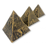 Esculturas Trio Pirâmides Egipcia 7 Cm