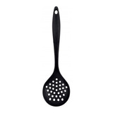 Escumadeira De Silicone Para Frituras Vazada 28cm Reforçada