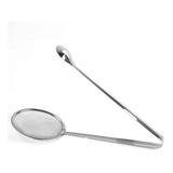 Escumadeira Pegador Escorredor De Fritura Inox P óleo