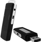 Escuta De Espionagem Micro Ambiente Mini Gravador Voz Para