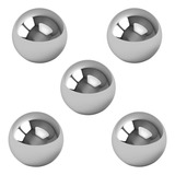 Esfera Aço Cromo 30mm Para Pinball 5 Unidades