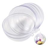 Esfera Bola Acrilica Transparente 7cm 100 Unidades