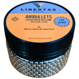 Esfera De Aço Bbs Airsoft C11 4 5mm 1 500 Un Libertas Airgun