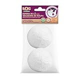 Esfera De Lã Para Secar Roupa Cor Branco Linha Log Ordene