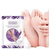 Esfoliante Pé Peeling Mascara Para Remover Pele Morta Repara Calcanhares ásperos Calos E Pele Morta Seca
