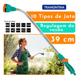 Esguicho Hidropistola Multifunção Com Cabo Tramontina
