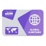 Esim Global Premium +150 Países - Ilimitado - 10 Dias