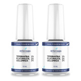 Esmalte Antimicótico 10ml Unhas Dos Pés E Mãos 2 Frascos
