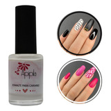 Esmalte Para Carimbo De Decoração De Unhas Apipila Branco