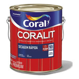 Esmalte Sintético Coralit Br Secagem Rápida Branco 3 0l