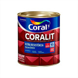 Esmalte Sintético Coralit Para Madeira E Metais Coral 900ml