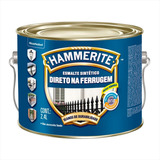 Esmalte Sintético Hammerite Direto Na Ferrugem 2 4 Litros Cor Branco