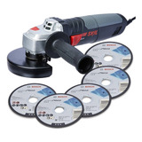 Esmerilhadeira 4 1 2 9004 Skil 830w C Kit 5 Discos 220v