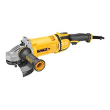 Esmerilhadeira Angular 180mm Dewalt Modelo Dwe4577 Com Potência De 2700w E Sistema De Expulsão De Pó 220v