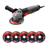 Esmerilhadeira Angular 4 1 2 Skil 9004 830w 127v 5 Discos