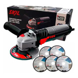 Esmerilhadeira Angular Skil 9004 830w 5 Discos 220v
