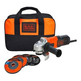 Esmerilhadeira Black decker G650k Bolsa Discos 650w 220v