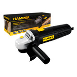Esmerilhadeira Lixadeira Angular 4 1 2 Pol 115mm 710w 220v Gyem7101 Hammer